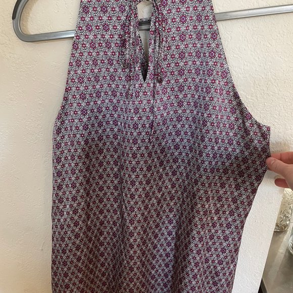 Etcetera Silk Patterned Tank (Size 10) - Picture 11 of 11